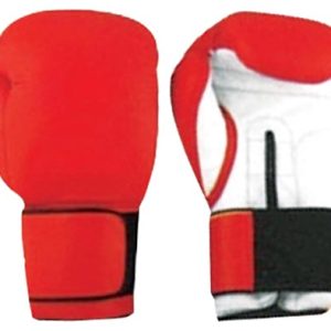 Red and White Boxing Gloves