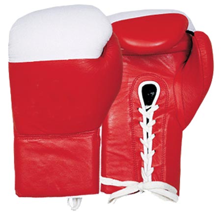 Red Fight Boxing Gloves