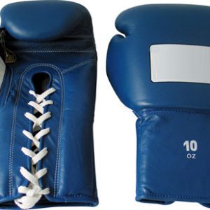 BLue Laces Fight  Gloves