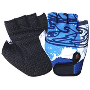 blue and white