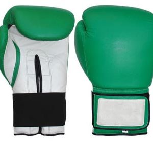 green and white