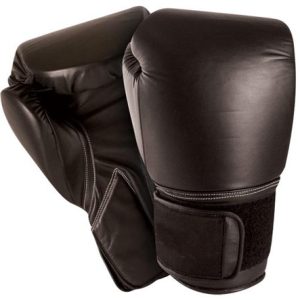 black boxing gloves