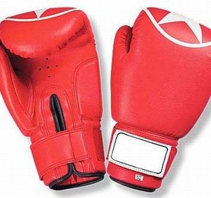 Red Fluorescent Boxing Gloves