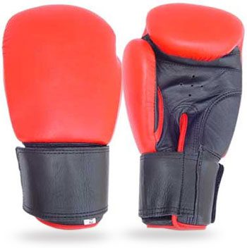 Orange and Black Boxing Gloves